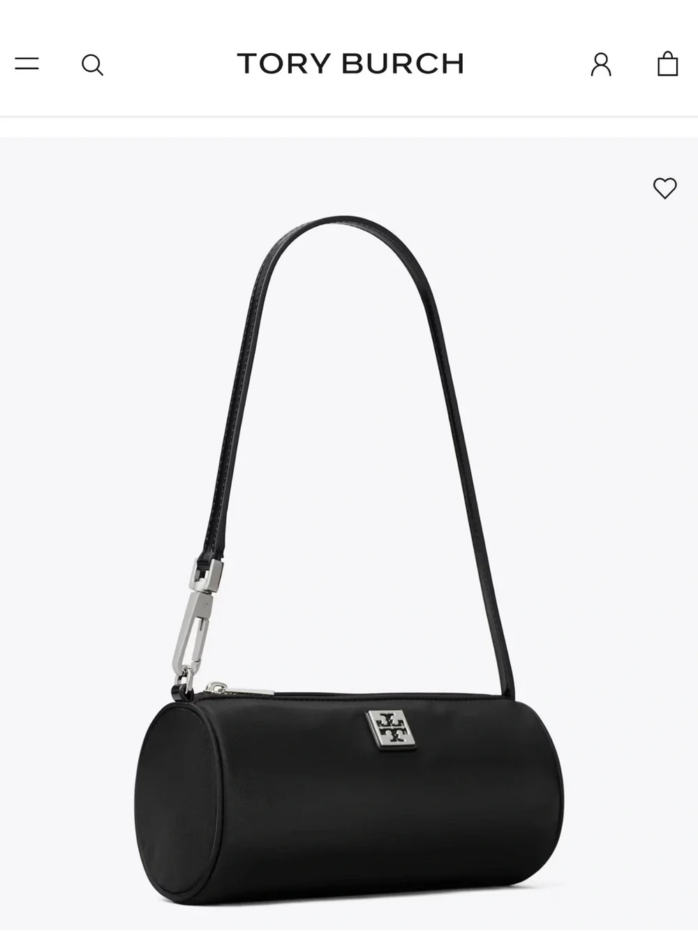 Tory Burch Cylinder Barrel Shoulder Bag
